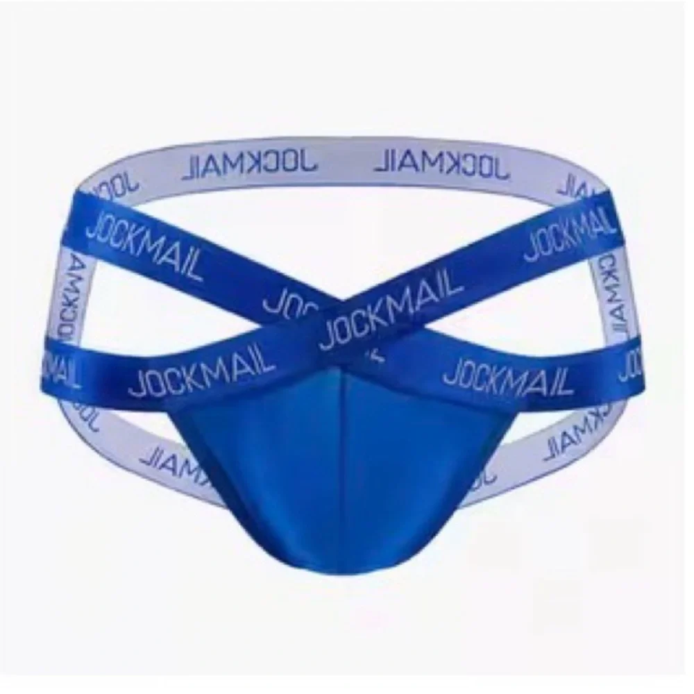 Blue Men's Jockstrap Underwear